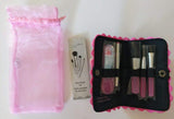 Mary Kay Mini Brush Set Four Brushes One Mirror & One Case