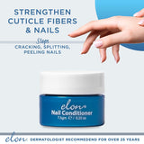 Elon Lanolin - Rich Nail Strengthener 10g Tube + 7.5g Jar | Nail Cuticle Conditioner Cream Repairs, Protects and Strengthens | Recommended by Dermatologists and Podiatrists