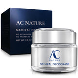 AC NATURE Deodorant, Organic and 100% Natural Ingredients, Aluminum Free, No Fragrances, Paraben Free, All Day Odor Protection for Women/Men, Unscented, 2.5 oz.