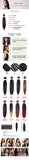 Afro 8 Pack Pre Stretched Braiding Hair Braiding Crochet Hair Extensions Ombre Colors Professional Easy Braids Itch Free Hot Water Setting Kanekalon Synthetic Fiber (18" 8packs, Tgray)