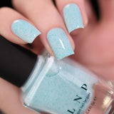 ILNP Starling - Pale Turquoise Speckled Nail Polish, 7-Free, Non-Toxic, Vegan, Cruelty Free, 12ml