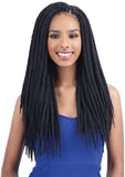 FOUR STRAND SENEGAL TWIST (2 Dark Brown) - FreeTress Synthetic Pre-Looped Crochet Braid