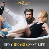 Beard Growth Support Supplement- Grow Fuller, Longer, Thicker, & Healthier Facial Beard & Mustache Hair. Natural Supplement Vitamin with Biotin for Men.