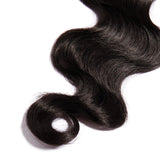 Wavy Hair Weaves Human Hair Sew in Hair 3 Bundles Extensions Weft Body Wave (20 20 20) 100g/bundle Wand Brazilian Virgin Hair #1B Natural Black