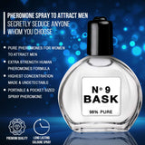 N o 9 Bask - 99 Percent Pure for Women (0.50 oz.) Round Bottle - White Label