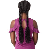 Sensationnel Synthetic Cloud 9 Swiss Lace Wig BOHEMIAN DUTCH BRAID (T1B/30)