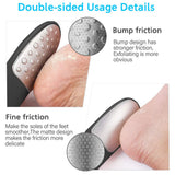 Foot File,Foot Scrubber Callus Remover for Feet, Double Sided Pedicure Tools for Foot Cracked, Dead Skin & Calluses