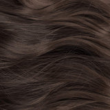 Lizzy Dark Brown Wig Synthetic 26" Long Curly Wavy Wigs for Women Natural Full Brown Wig Middle Parting Hair Replacements Wigs for Daily Use