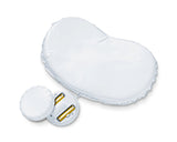 Beurer MG13 Soft Waterproof Bath and Spa Massage Pillow with Vibration for Relaxation, Neck Pain Relief