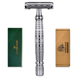VIKINGS BLADE The Vulcan Long Handle Double Edge Safety Razor (Neutrally Aggressive)