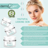 DERMAXGEN TIME REVERSE INSTANT FACE LIFT + PURE ORGANIC Powerful Triple Combination Cream/Reduce Sun Spots, Facial AGED Wrinkles