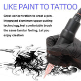 Romlon Tattoo Machine Pen - Rotary Tattoo Pen Tattoo Cartridge Pen Permanent Makeup Motor Pen Equipment for Tattoo Liner and Shader Supply Tattoo Gun Tattoo Power Tattoo Supplies