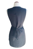 Ladybird Line Waterproof Cobbler Apron Hair Repellent with Zippered Bottoms Ideal for Hair Stylists & Pet Groomers