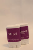 Native Coconut & Vanilla Deodorant Mini - 0.35oz [2Pack]