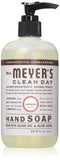 Mrs Meyers Hand Soap Lavender 12.5 Ounce Pump (370ml) (3 Pack)