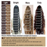 40pcs Thick Tape in Hair Extensions Human Hair 100g Tape in Remy Hair Bleach Blonde 18 inch for Women Seamless Rooted Tape ins Highlighted Long Straight Hair Invisible Double Sided Tape on #613