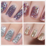 MEMEDA UV Gel Nail Polish Set 6 Colors Nail Art Gel Manicure Kit 8ml