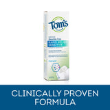 Tom's of Maine Fluoride-Free Rapid Relief Sensitive Toothpaste, Fresh Mint, 4 oz. 3-Pack