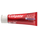Colgate Optic White Advanced Teeth Whitening Toothpaste, 2% Hydrogen Peroxide, Sparkling White - 3.2 Ounce (3 Pack)
