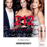 Carolina Herrera 212 Vip Rose Eau de Parfum Spray for Women, 1 Ounce