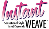 Sensationnel 100% Premium Fiber Instant Weave Synthetic Half Wig - NAMI (1 [Jet Black])