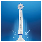 Oral-B Genuine Sensi Ultrathin Replacement White Toothbrush Heads, Refills for Electric Toothbrush, Gentler on Gums Still Tough on Plaque, Pack of 4
