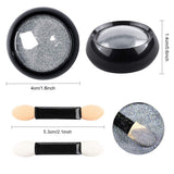 16 Jars Chrome Nail Powder Metallic Nail Art Powder, Mirror Effect Manicure Pigment Laser Synthetic Resin Powder 16Colors Nail Powders Manicure Art Decoration with Eyeshadow Sticks – Never Peel off