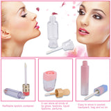 20 Pcs Lip Gloss Tubes Empty Balm Bottles Lip Balm Tubes for DIY Cosmetic Sample Containers