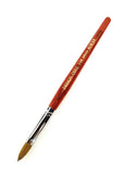 Professional Spiral Kolinsky Acrylic Nail Brush Round Size 14