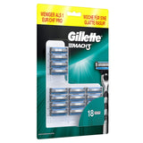 Gillette Mach3 - Men's Razor Blades - Pack of 18