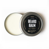 Big Forest Beard Growth Kit: Beard Shampoo, Beard Oil & Beard Balm - 100% Natural & Organic Facial Hair Care - in a Mustache Stamped Linen Pouch