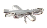 Crystal Dragonfly Hair Clip - Clear