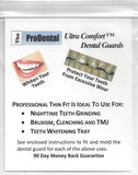 Mouth Guard for Grinding Teeth - 4 Pack | Thin and Trim Anti Grinding - Teeth Whitening Dental Guard | Stops Bruxism & Clenching | USA Made - No BPA, Includes Mouth Guard Case & Cleaning Tablets