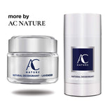 AC NATURE Deodorant, Organic and 100% Natural Ingredients, Aluminum Free, No Fragrances, Paraben Free, All Day Odor Protection for Women/Men, Unscented, 2.5 oz.