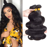 10A Brazilian Virgin Hair Body Wave 3 Bundles 18" 18" 18" 300g Brazilian Hair Bundles 100% Unprocessed Virgin Remy Human Hair Bundles Natural Color