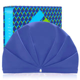 TURBELLA SHOWER TURBAN The Only Waterproof Breathable Shower Caps For Women That Wick Humidity To Keep Dry Hair Styled | Adjustable | Non-Slip Grip | Luxury Swarovski crystal | Made in USA | Gift Box