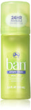 Ban Deodorant 3.5 Ounce Roll-On 24 Hr Simply Clean (103ml) (2 Pack)