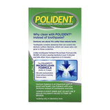 Polident Overnight Whitening, Antibacterial Denture Cleanser, Triple Mint Freshness 40 ea (Pack of 5)