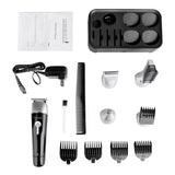 Sminiker Professional 5 in 1 Multi-functional Waterproof Man's Grooming Kit Hair Clippers Beard Trimmer Kit Body Groomer Kit of Mustache Trimmer Nose Hair Trimmer Precision Trimmer