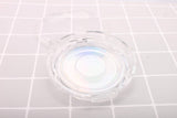 10 Pcs Holo White Bottom Transparent Eyelash Cases