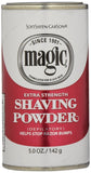 Magic Shaving Powder, Extra Strength, 5-Ounce Cans (Pack of 12)