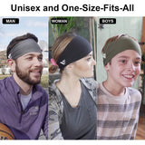 Vgogfly Running Headbands for Men Sweatbands Sports Sweat Bands Mens Workout Thin Fitness Gym Yoga 4 Pack