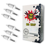 BIGWASP Professional Disposable Tattoo Needle Cartridge 15 Curved Magnum (15RM) 20Pcs
