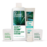 Desert Essence Tea Tree Oil & Neem Toothpaste - 6.25 Oz - Pack of 6 - Refreshing Rich Taste - Baking Soda & Essential Oil of Wintergreen - Antiseptic - Natural Ingredients - Fluoride & Gluten Free