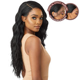 Premium Swiss Lace Front Wig Melted Hairline RIA Ear-to-Ear Soft Lace Pre-attached Elastic band Pre-Plucked (1B)