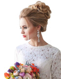 SLLIE 3/4PCS Messy Hair Bun Extensions Chignons Hair Hair Scrunchie Scrunchy Updo Hairpiece