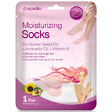 Epielle Moisturizing Socks, 1 Pair with Hydrating Gel (6 Pack)