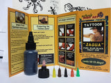 Jagua Tattoo Kit - (dehydrated Fruit Powder Makes 4 Ounces of Gel) Over 120 Tattoo -Support Non-Profit-
