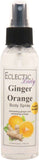 Ginger Orange Body Spray (Double Strength), 4 ounces