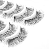 Goldrose Beauty 50 Pairs 5 styles Lashes Pack False Eyelashes Natural Look Wispies,Handmade Fake Eyelashes Extension,Fashion Thick Soft,Can be Reusabled,with a Free Stainless Steel Eyelash Tweezers